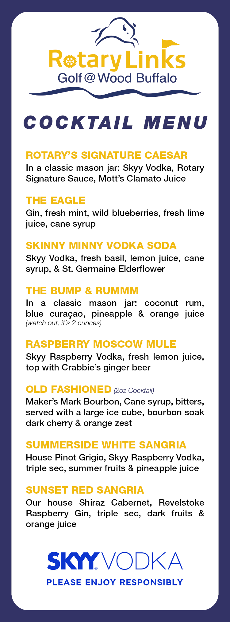 Rotary Links Menu 1